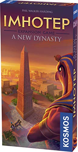 Product Cover Imhotep: A New Dynasty (Expansion Pack) for Award Winning Family Board Game by Kosmos | 2-4 Players | Ages 10+