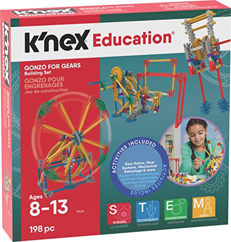 Product Cover K'NEX Gonzo For Gears Ages 8+ Engineering Education Toy Building Sets (198 Piece) (Amazon Exclusive)