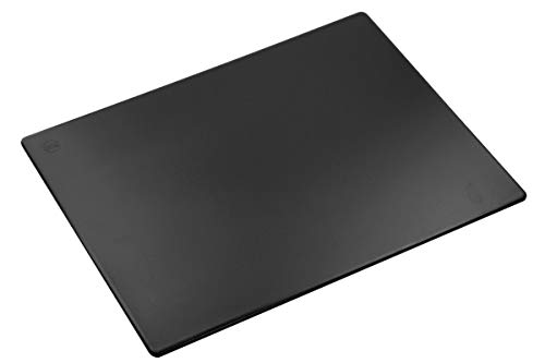 Product Cover Commercial Plastic Cutting Board NSF, Extra Large - 24 x 18 x 0.5 Inch, Black