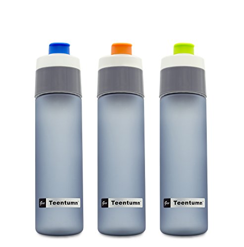 Product Cover Teentumn Spray Sports Water Bottle, Drinking and Spraying Misting Bottle for Humidification and Cooling, 20oz