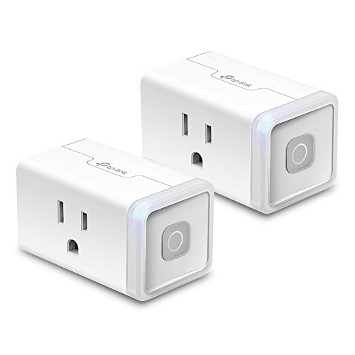 Product Cover Kasa Smart Plug Lite (2-Pack) by TP-Link - No Hub Required, Wi-Fi, Works with Alexa, Google Assistant, IFTTT, Control Your Devices From Anywhere (HS103P2)