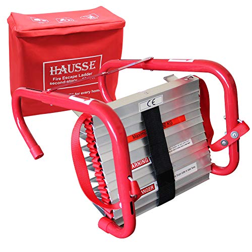 Product Cover Hausse Retractable 2 Story Fire Escape Ladder, 13 Feet
