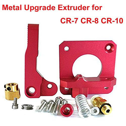 Product Cover Upgrade 3D Printer Parts MK8 Extruder Aluminum Alloy Block Bowden Extruder 1.75mm Filament for Creality 3D Ender 3,CR-7,CR-8, CR-10, CR-10S, CR-10 S4, and CR-10 S5