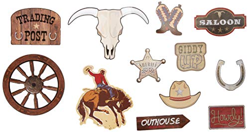 Product Cover Amscan 190640 Western Value Cutouts, 11