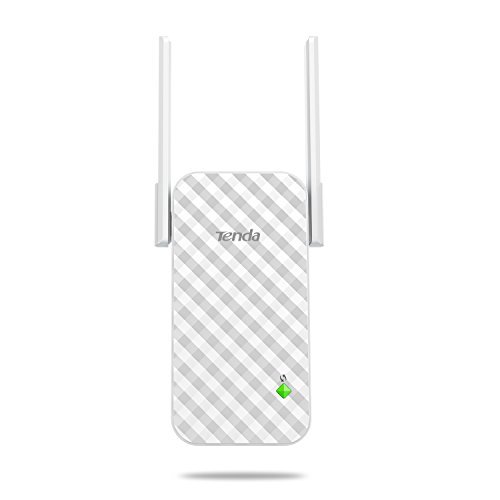 Product Cover Tenda N300 WiFi Range Extender 2 External Antennas, One Button Extension, Smart Signal LED, Universal Compatibility（A9）