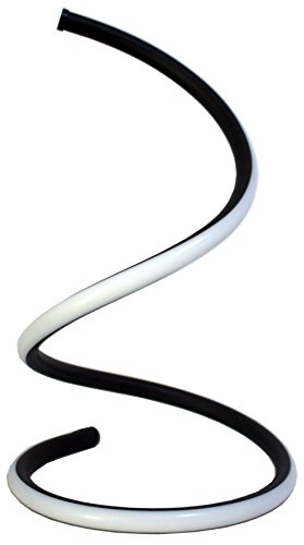 Product Cover SkyeyArc Spiral LED Table Lamp, Curved LED Desk Lamp, Contemporary Minimalist Lighting Design, Cool White Light, Stepless Dimmable Light, 13W, Black