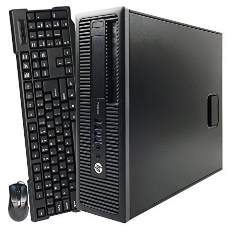 Product Cover HP ProDesk 600 G1 SFF Slim Business Desktop Computer, Intel i5-4570 up to 3.60 GHz, 8GB RAM, 500GB HDD, DVD, USB 3.0, Windows 10 Pro 64 Bit (Renewed) (8GB RAM | 500GB HDD)
