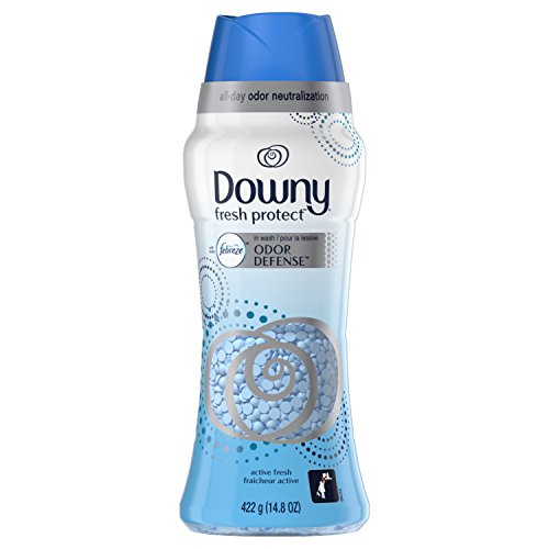 Product Cover Downy Fresh Protect In-Wash Scent Booster Beads, Active Fresh, 14.8 Ounce
