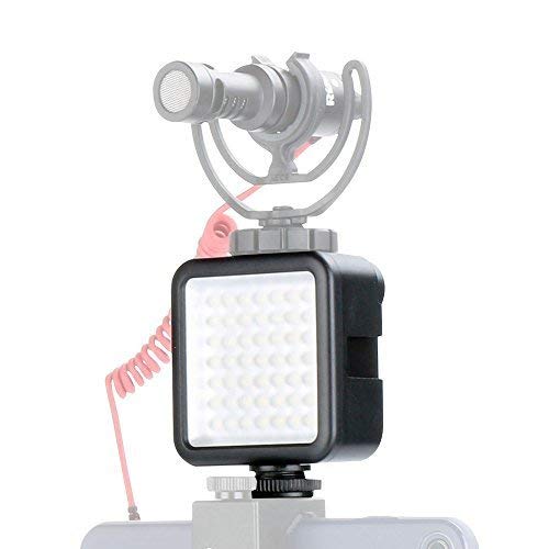 Product Cover LED Video Light Camera Lighting - Ulanzi Dimmable Portable 49 LED Ultra Bright Panel Video Lighting LED Lights Camera Light for Canon Nikon Pentax Panasonic Sony Digital Dslr Cameras and iPhone etc.