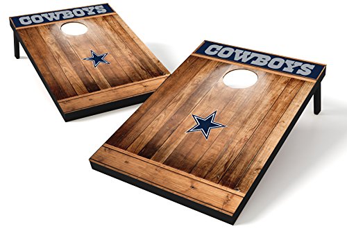 Product Cover Wild Sports NFL Cornhole Outdoor Game Set, MDF Wood, Brown, 2' x 3' Foot - Recreational Series