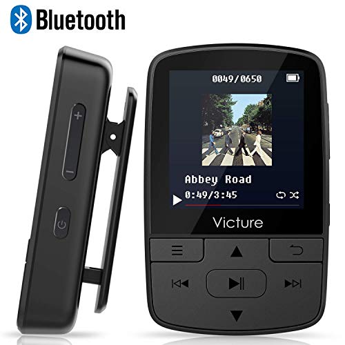 Product Cover Victure MP3 Player Clip Bluetooth 8G with FM Radio Sport Pedometer Voice Recorder Earphones Expandable up to 128GB