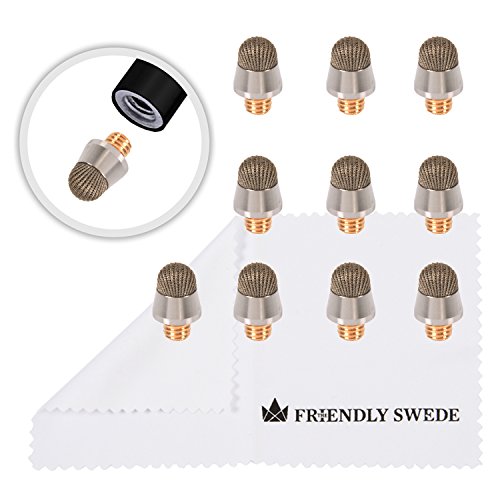 Product Cover The Friendly Swede Replacement Tips for Extra Long Fiber tip Stylus (10 Pieces)