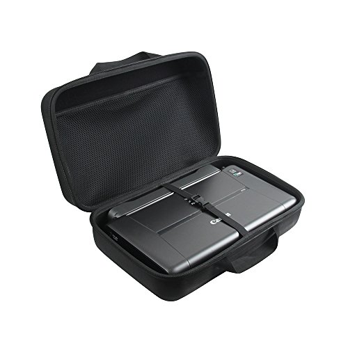 Product Cover Adada Hard Travel Case Fits Canon PIXMA iP110 Wireless Mobile Printer with Battery Attached