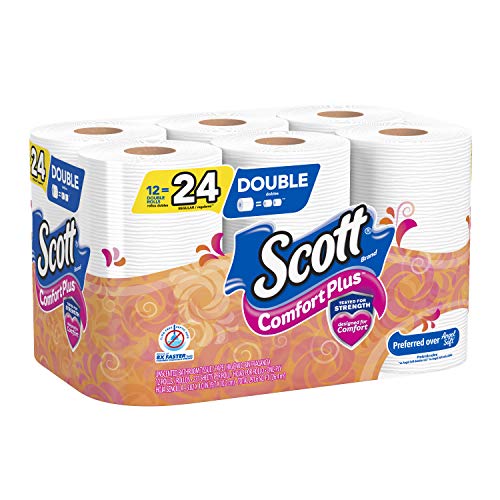 Product Cover Scott ComfortPlus Toilet Paper, 12 Double Rolls
