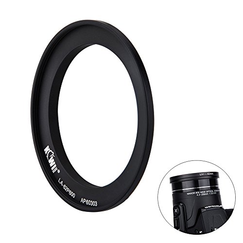 Product Cover Kiwifotos Filter Adapter Lens Ring Adapter for Nikon Coolpix B700 P600 P610 P610S Fit for any 62mm Threaded Filter or 62mm Lens Cap