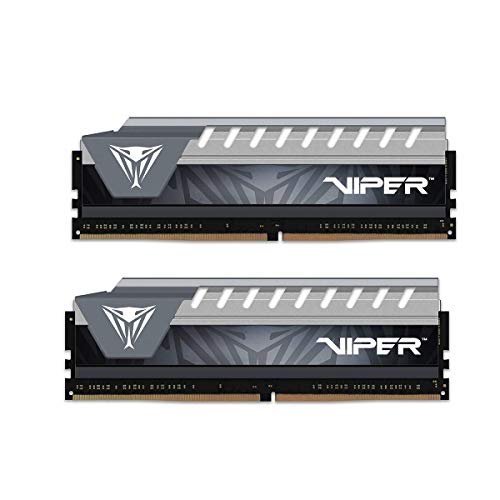 Product Cover Patriot Viper Elite Series DDR4 8GB (2x4GB) 2666MHz PC4-21300 Dual Channel Kit (Black/Grey) PVE48G266C6KGY
