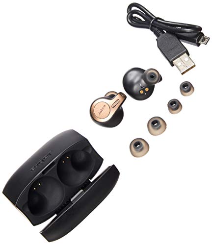 Product Cover Jabra Elite 65t True Wireless Earbuds & Charging Case - Copper Black