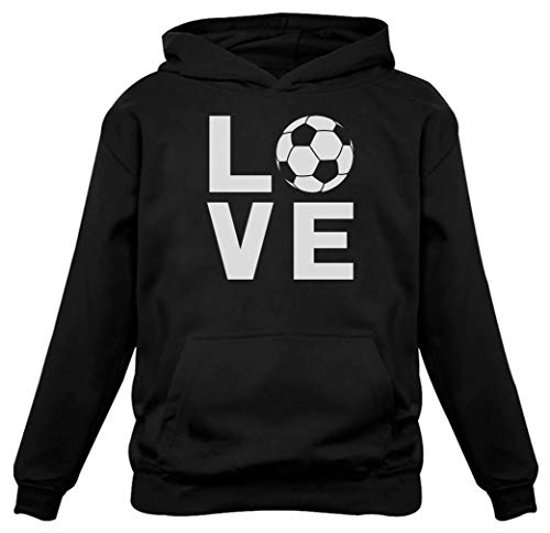 Product Cover TeeStars - I Love Soccer - Gift for Soccer Players/Fans Women Hoodie