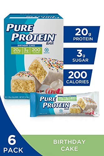 Product Cover Pure Protein - High Bar Birthday Cake 6 Bars 179937