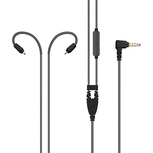 Product Cover MEE audio MX PRO Series and M6 PRO Replacement Headset Cable with In-line Microphone and Remote (Black)