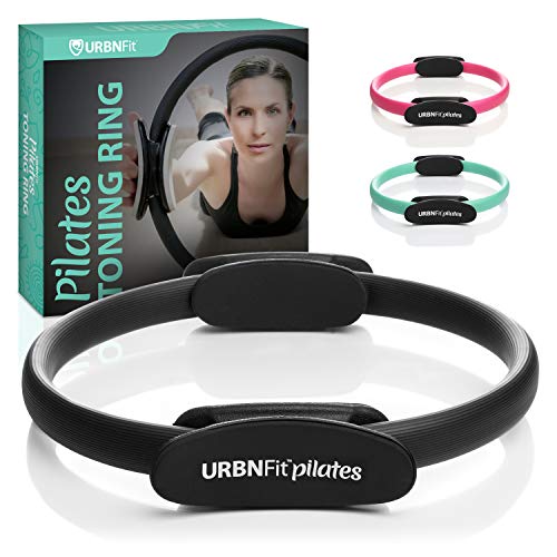 Product Cover URBNFit Pilates Ring Fitness Circle - Weight Loss Body Toning Magic Circle and Resistance Exercise Fitness Ring Free Workout Guide Included