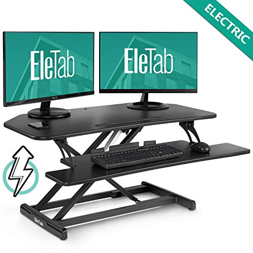 Product Cover ELETAB Electric Corner Standing Desk Converter - 37.5