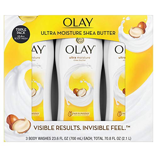 Product Cover Olay Ultra Moisture Body Wash With Shea Butter, 23.6 Fl Oz X 3 Pack - Total 71 Fl Oz