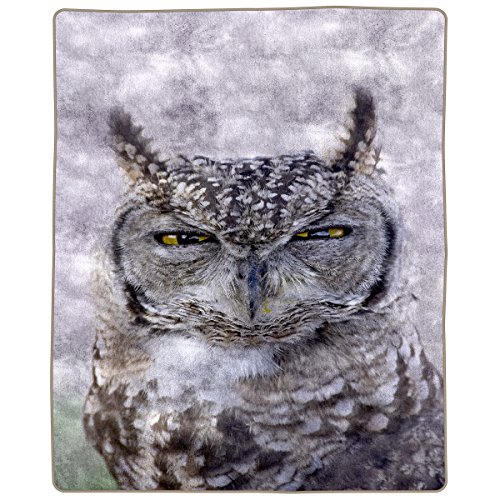 Product Cover Lavish Home Heavy Fleece Owl Pattern 74
