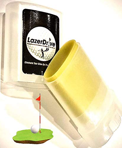 Product Cover LazerDrive.com Golf Compound Anti Slice Golf Club Aid eliminates Your Slice or Hook and Helps You Drive Your Ball Further