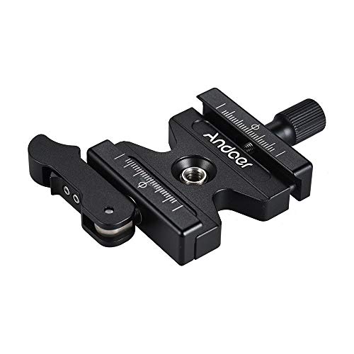 Product Cover Andoe Cl-50Ls Aluminum Alloy Quick Release Clamp with Adjustable Lever Knob-Type 1 4