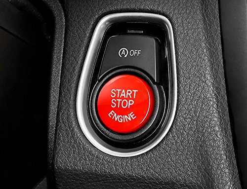 Product Cover Car Engine Start Stop Button Red Color Replace Upgrade Car-Styling For BMW F30 F10 F34 F15 F25 F48 X1 X3 X4 X5 X6, etc