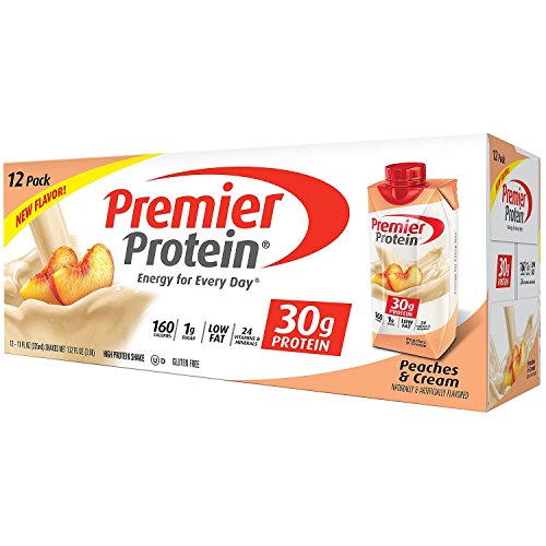Product Cover Premier Protein Shake, Peaches & Cream, 132 Fluid Ounce