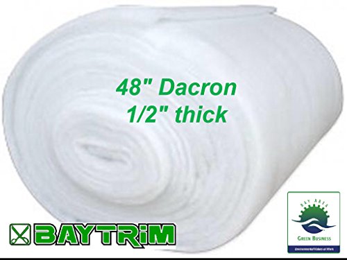 Product Cover BayTrim Bonded Dacron Upholstery Grade Polyester Batting 48 Inch Wide. (3 Yards)