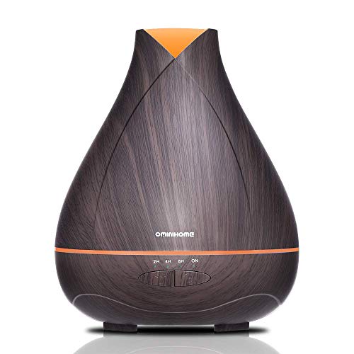 Product Cover 530ml Large Diffusers for Essential Oil, 18hrs Running Essential Oil Diffuser for Room, Ultrasonic Humidifier Aromatherapy Diffuser with Timer, Mist Modes, 7 Changing Colors for Gifts