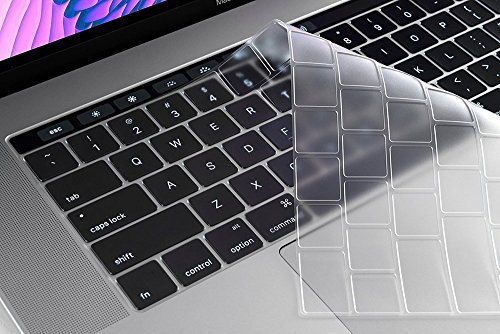 Product Cover Oaky A1706, A1889 MacBook Pro 13 inch 2018/2017 with Touch Bar Ultra-Thin TPU Clear Keyboard Protector Skin