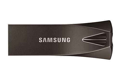 Product Cover Samsung BAR Plus 256GB - 300MB/s USB 3.1 Flash Drive Titan Gray (MUF-256BE4/AM)