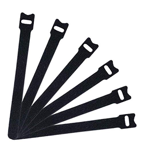 Product Cover 60 PCS Black Cable Management Ties,Viaky 6
