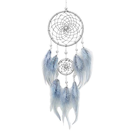 Product Cover YOUOR Handmade Dream Catchers Wall Hanging Feathers Ornament Car Interior Rearview Mirror Pendant