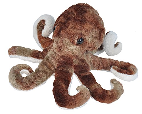 Product Cover Wild Republic Octopus Plush, Stuffed Animal, Plush Toy, Gifts for Kids, Sea Critters, 8
