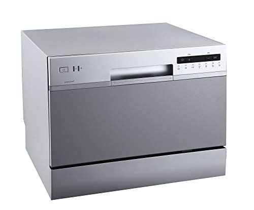 Product Cover EdgeStar DWP62SV 6 Place Setting Energy Star Rated Portable Countertop Dishwasher - Silver