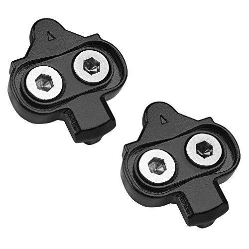Product Cover BV Bike Cleats Compatible with Shimano SPD - Spinning, Indoor Cycling & Mountain Bike Bicycle Cleat Set