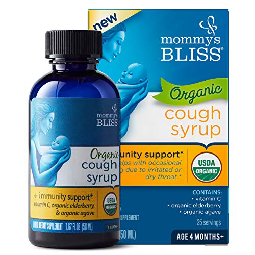 Product Cover Mommy's Bliss - Organic Baby Cough Syrup + Immunity Boost - 1.67 FL OZ Bottle