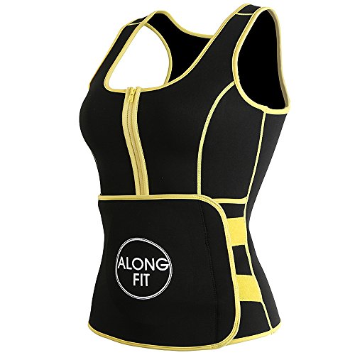 Product Cover ALONG FIT Sweat Sauna Vest for Women Waist Trainer Corset Fitness Weight Loss Neoprene Body Shaper