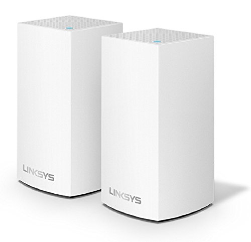 Product Cover Linksys Velop Home Mesh WIFI System - WIFI Router/Wifi Extender for Whole-Home Mesh Network (2-pack, White)