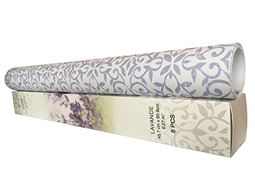 Product Cover JTHM 8 Sheets Scented Drawer & Shelf Liners - Lavender Fragranced Drawer