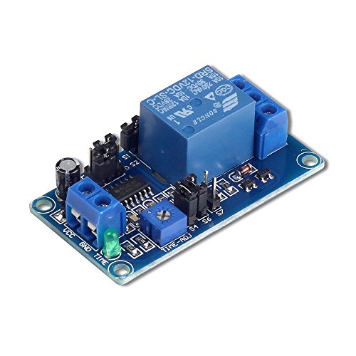 Product Cover UCTRONICS DC 12V Time Delay Relay Module for Smart Home, Tachograph, GPS, PLC Control, Industrial Control, Electronic Experiment, Arduino Robot