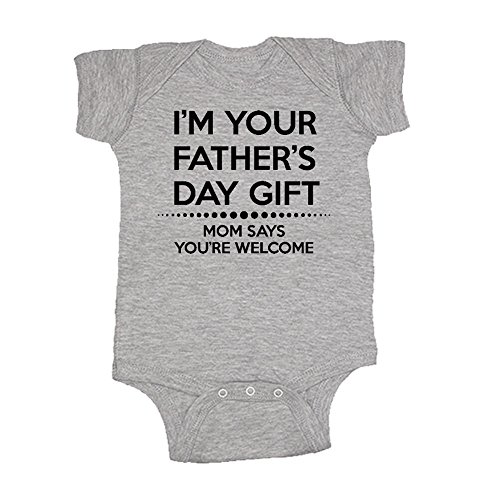 Product Cover Happy Father's Day Mom Says You're Welcome Baby Bodysuit & Kids T-Shirts