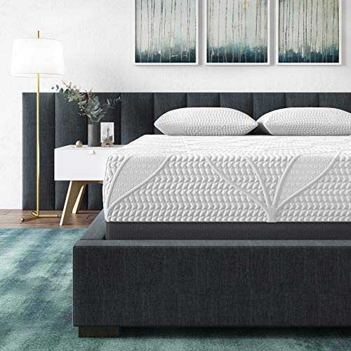 Product Cover Classic Brands Cool Gel 2.0 Ultimate Gel Memory Foam 14-Inch Mattress with BONUS 2 Pillows, White , King - 410168-8060