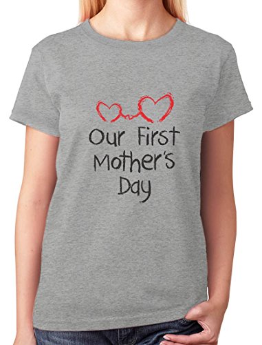 Product Cover TeeStars - Our First Mother's Day - Mom and Baby Cutest Gift Idea Women T-Shirt