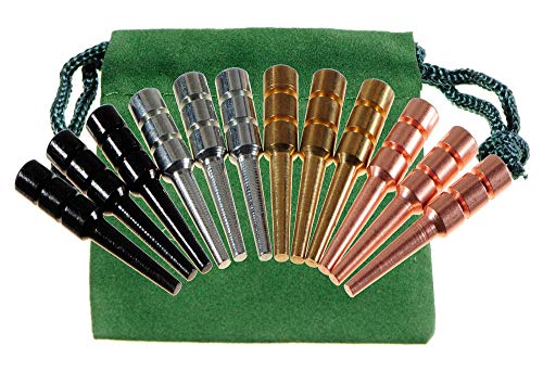 Product Cover Premium Metal Cribbage Pegs _ Set of 12 _ in Four Different Colors _ 1 5/16